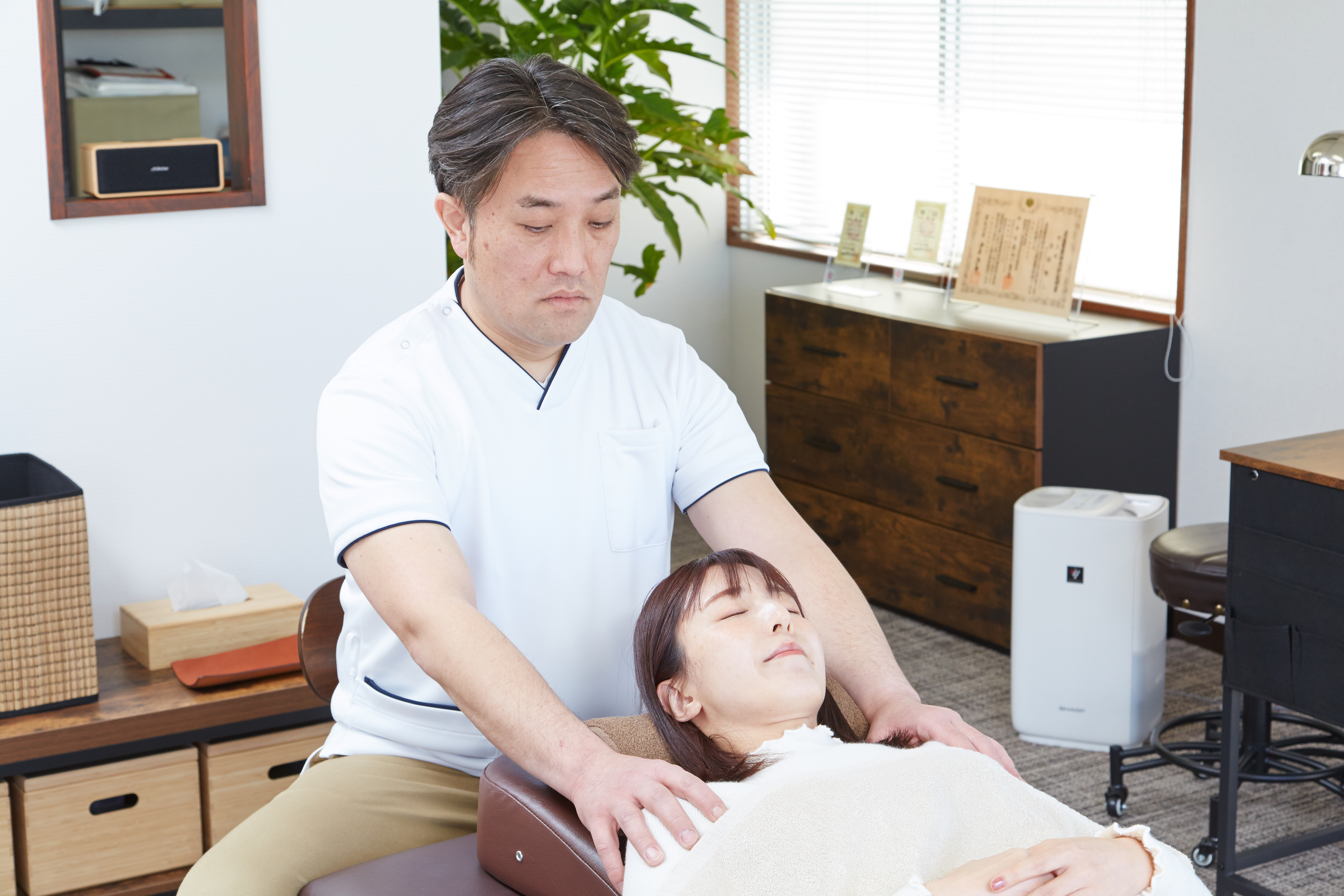 整体による全身のバランス調整